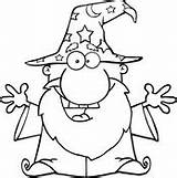 Wizard coloring Pages  Free Coloring sketch template
