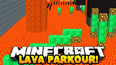 Minecraft LAVA PARKOUR! (Custom Parkour Map!) #3 END! w/PrestonPlayz ...