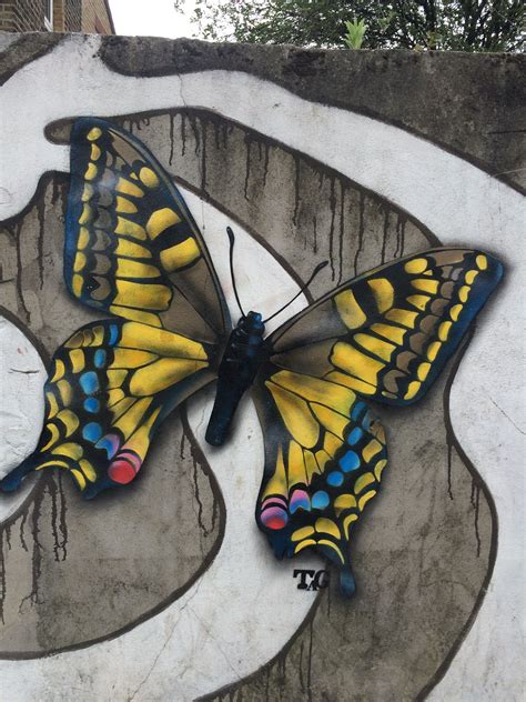 Beautiful butterfly (Turnpike Lane graffiti) | Beautiful butterflies, London photos, Graffiti