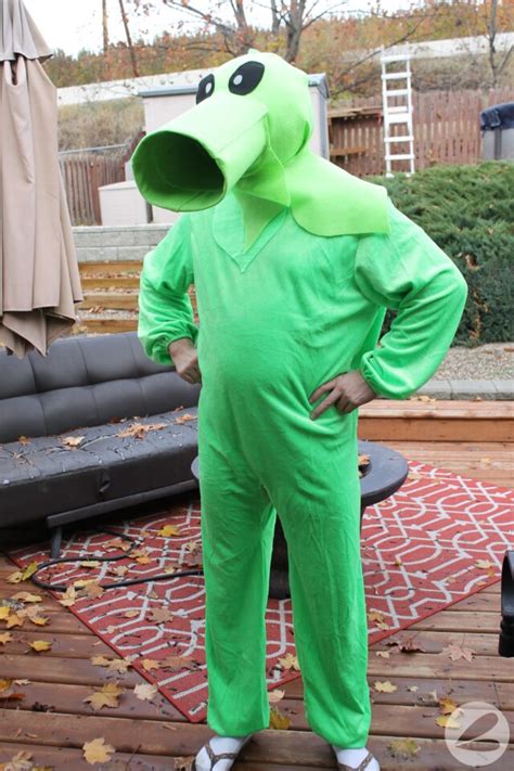 Plants Vs Zombies Pea Shooter Costume