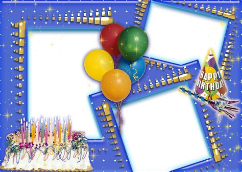 Birthday Collage Frame Transparent | PNG All