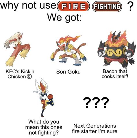 Fire fighting bad : r/PokemonCirclejerk