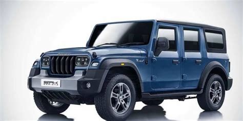 Five-Door Mahindra Thar Could Enhance The Off-Roader's Overall Practicality