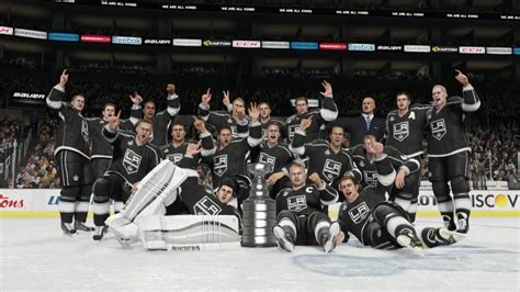 NHL 15 - Los Angeles Kings Stanley Cup Celebration - YouTube