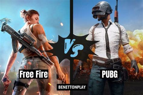 Free Fire vs PUBG: Which Game is Better? | Benettonplay