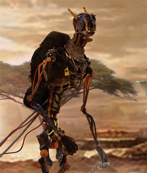 George Milioridis - Post Apocalyptic robot