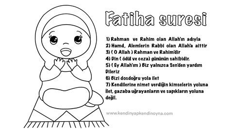 Fatiha Suresi ve Anlamı | Kendin Yap Kendin Oyna