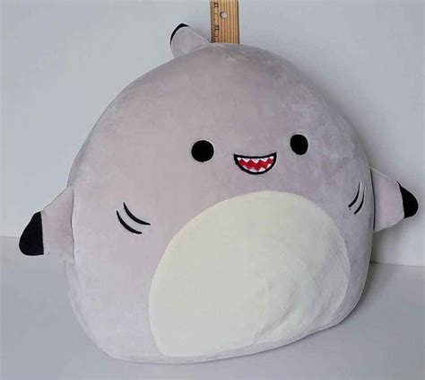 Kellytoy Gordon the Black Tip Shark Squishmallow - Walmart.com