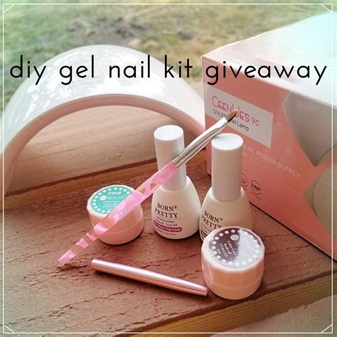DIY gel nail kit giveaway - GirlChickBetty