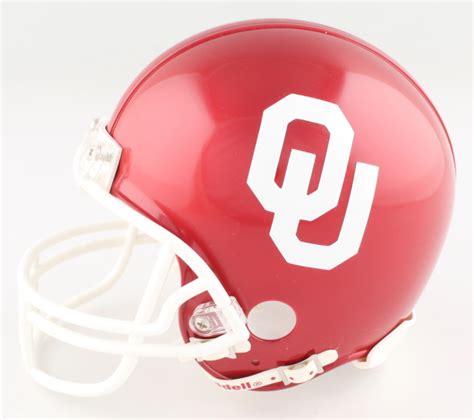 Nik Bonitto Signed Oklahoma Sooners Mini Helmet (JSA COA & Bonitto ...