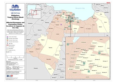 Philippines Tropical Storm Washi (Sendong) Affected Barangays and ...