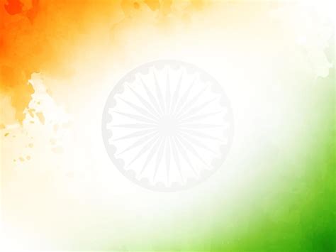 Indian flag theme Republic day watercolor texture patriotic background ...