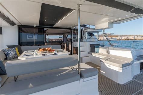 Leopard 50 | Leopard Catamarans US | Catamaran, Sailing catamaran, Yacht interior design