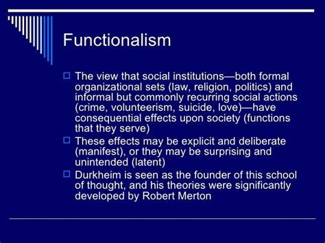 Functionalism