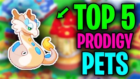 Top 5 Strongest Prodigy Math Game Pets (2021) - YouTube