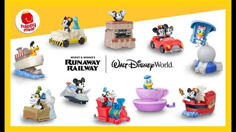 McDonald's Reveals New Disney Happy Meal Toys!