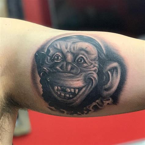 Monkey Tattoo by Lefty Colbert: TattooNOW