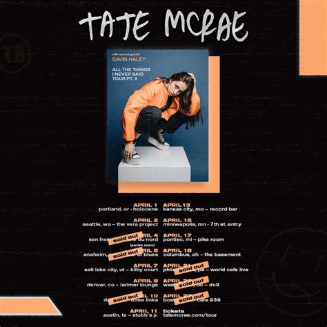 Tate McRae Tour Dates 2020 & Concert Tickets | Bandsintown