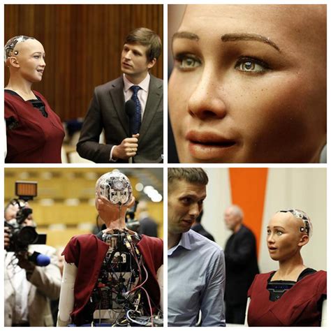 My Computer Technique: Humanoid robot Sophia attends meeting at #UN headquarters, joins debate ...