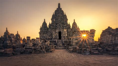 2560x1440 Resolution Prambanan Temple HD 1440P Resolution Wallpaper - Wallpapers Den