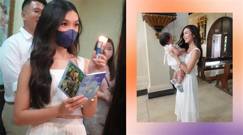 PHOTOS: Francine Diaz Graces a Baptism as a Stylish Ninang