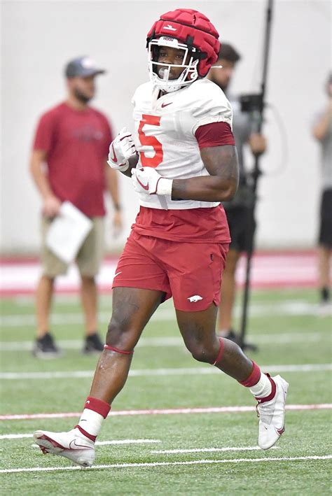 Rocket man: Sanders leads deep group of RBs | The Arkansas Democrat ...