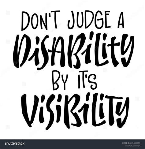 2,195 Quotes Disability Images, Stock Photos & Vectors | Shutterstock