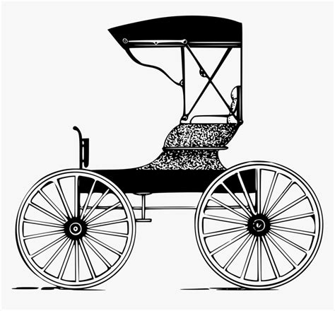 Drawing Of A Carriage, HD Png Download - kindpng