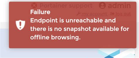 It show down status when create new portainer container on swarm mode failed node (/api ...