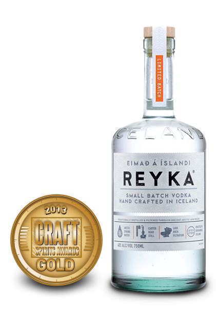 2013 Craft Spirits Awards | Reyka Vodka