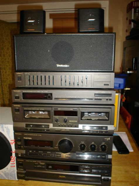 The Storage Princess: Vintage Technics Stereo System WORKS GREAT!