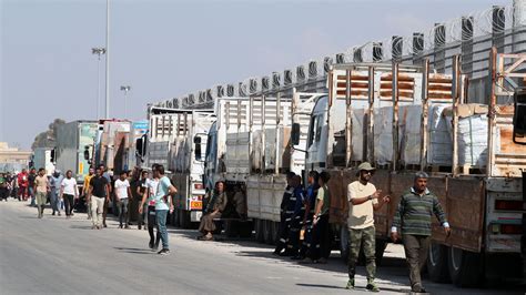 Food and Water Are Unlikely to Flow Into Gaza on Friday, Officials Say - The New York Times