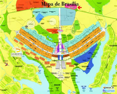 Mapa de Brasilia - Minuto LigadoMinuto Ligado