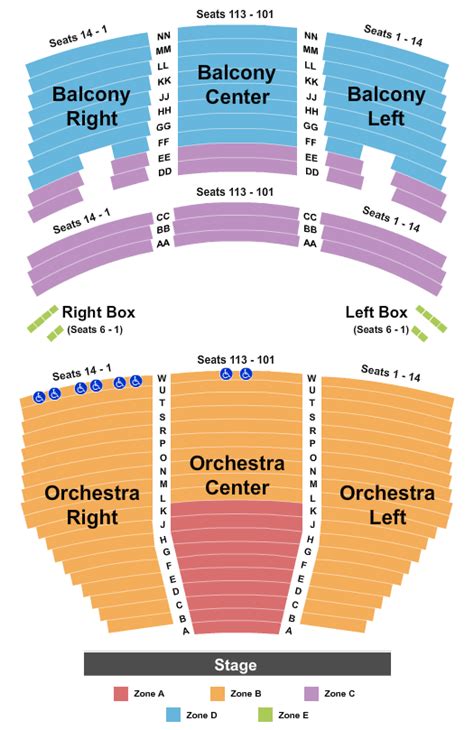 Victoria Theatre Seating Chart & Maps - Dayton