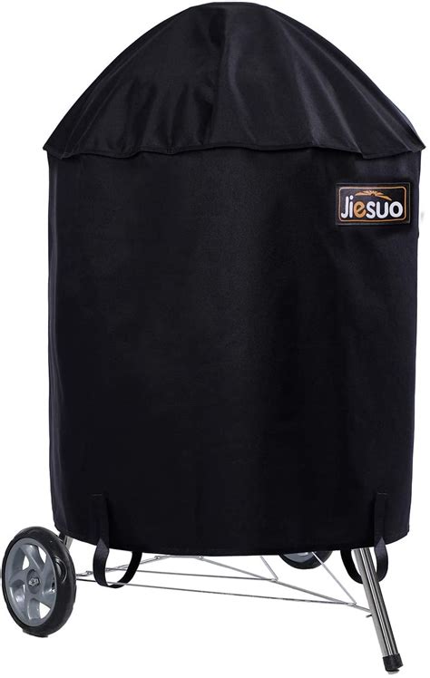 JIESUO 26 Inch Grill Cover for Weber Charcoal Kettle: Heavy Duty ...