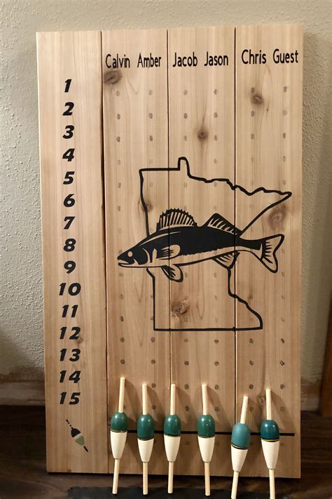 Fish Count Board | Ice fishing house, Fish house, Ice fishing diy