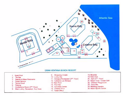 Resort Map | Gran Ventana Beach Resort | Puerto Plata, D.R.