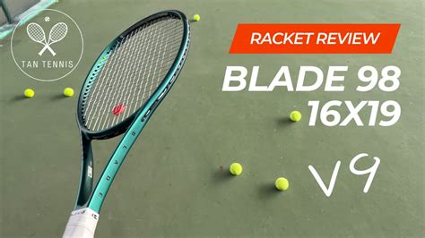 Wilson Blade 98 V9 Review by Tan Tennis