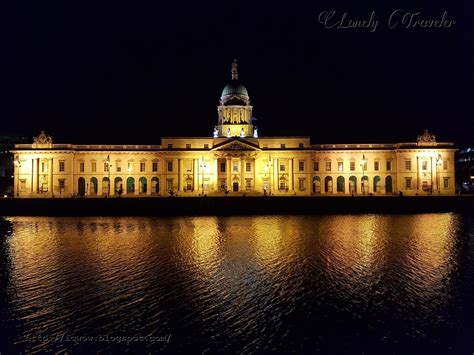 Dublin Custom House during night. This is situated beside the river Liffey. | Custom homes ...