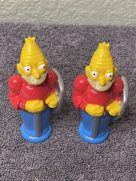 1991 The Simpsons 3D Chess Set Lot of 15 Red Replacement Board Game Pieces | eBay