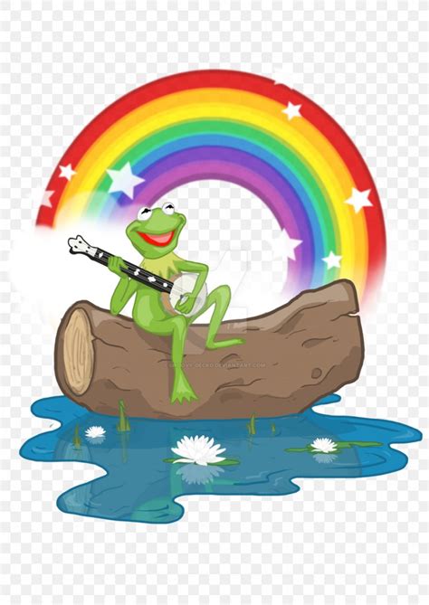 Kermit The Frog Rainbow Connection DeviantArt Artist, PNG, 1024x1448px ...