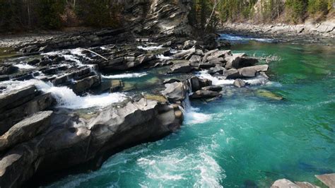 Fall Hiking Trails, Salmon Arm, Fraser River, Boardwalk, Great View, British Columbia, Clear ...