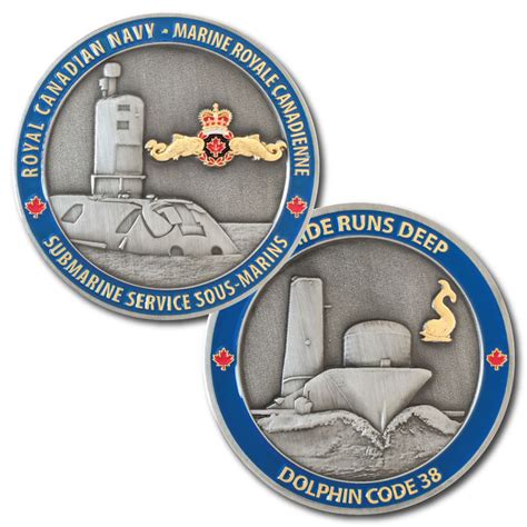 Canadian Submarine Challenge Coin – Landsharkz