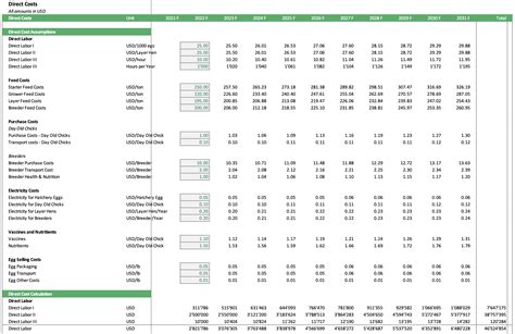 Chicken Egg Farm – Business Plan | eFinancialModels