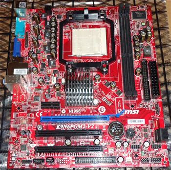 Msi k9n6pgm2 v2 Motherboard Am2+ (Ver. 2.1) Specs