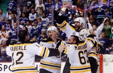 Boston Bruins’ 2011 Stanley Cup Champions Visited Morning Skate ...