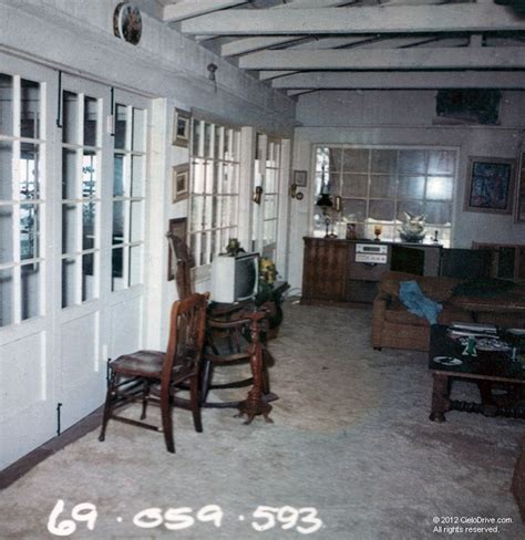 The guesthouse at 10050 Cielo Drive. The only survivor, caretaker William Garretson, spent the ...