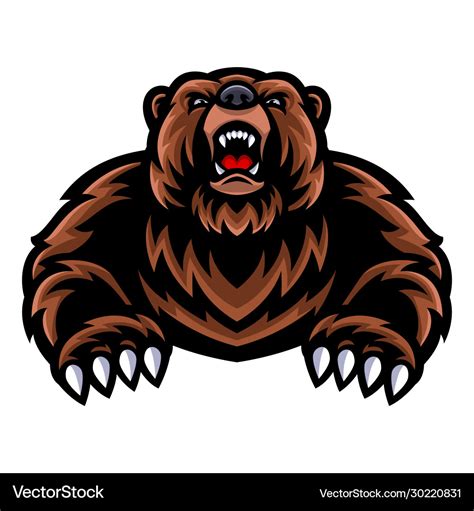 Bear Mascot Clipart Free