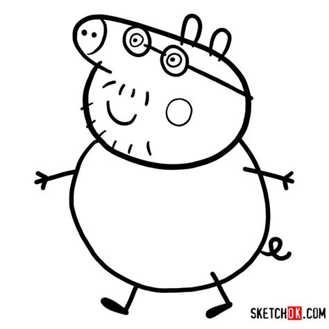 Pin on How to draw Peppa Pig characters