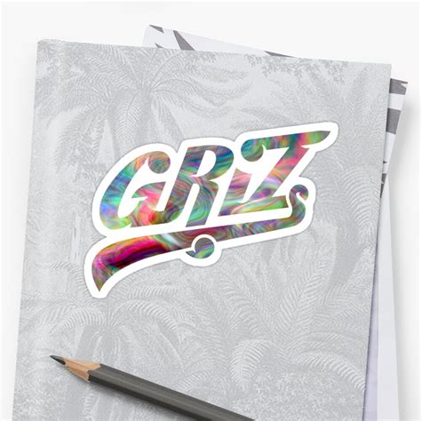 "Griz Logo" Sticker by meganinsane | Redbubble